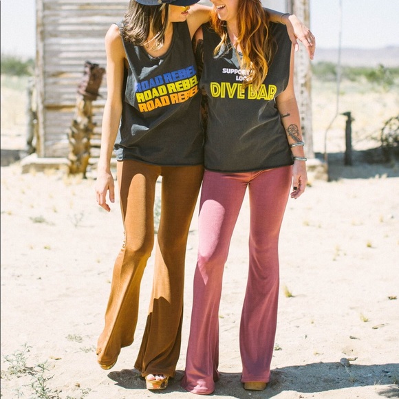 Lousy Lovers Brand: high waisted, flare pants - Picture 1 of 6